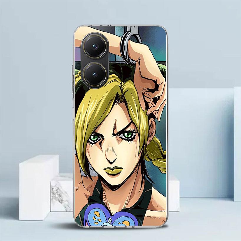 Чехол для телефона JoJo's Bizarre Adventure Джолин Куджо для Xiaomi Poco F7 Ultra X5 X6 X7 Pro M7 Redmi 15C 15 13C 13 12C 12 10C 10 10A