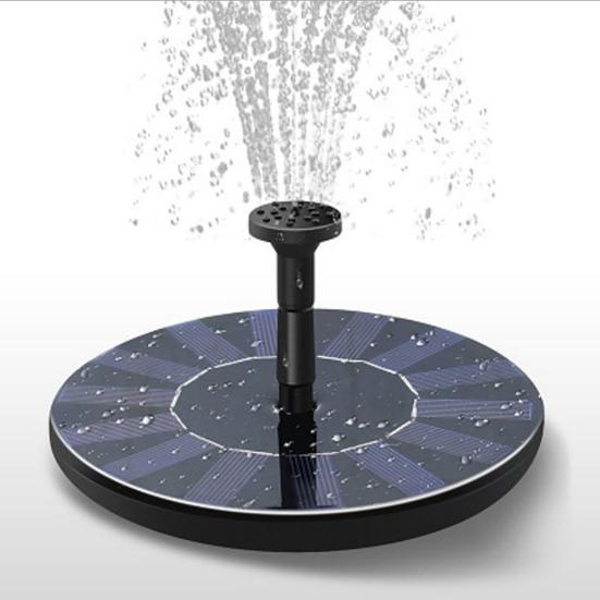 Открытый солнечный фонтан с автоматическим включением/выключением, простая установка, высокая эффективность, птичья ванна, солнечный водяной насос, украшение для фонтана