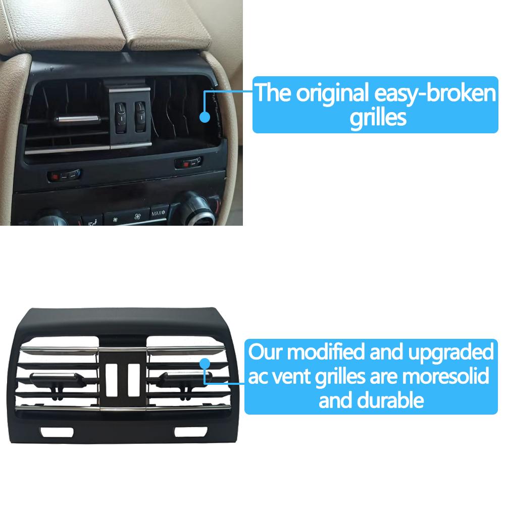 Задняя крышка кондиционера, вентиляционная решетка переменного тока, сменная панель для BMW 7 серии F01 F02 730 735 740