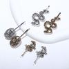 Hairpin Gold Chinese Style Headwear Female Hair Accessories Metal Hair Clip Dragon Shape Hairpin
