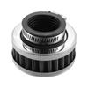 34-36mm Round Taper Replacement Motorcycle Silver Tone Universal Air Filter