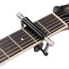 LIANHATA Guitar Capo Tast Black Rolling Capo Black Capo for Instant Movement Acoustic Guitar Acoustic Guitar Strings Easy Installation Rolling Capo