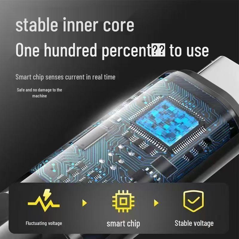Плетеный кабель Type-C Super Flash Charging мощностью 120 Вт для Xiaomi, OPPO, Honor - 10A Power Delivery.