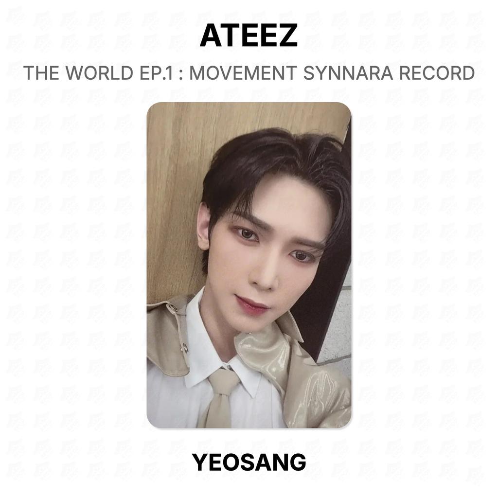 ATEEZ МИР ЭП.1 : MOVEMENT SYNNARA RECORD Официальная фотокарточка