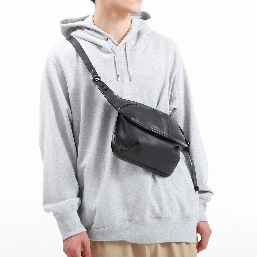 face leather Shoulder bag [Masterpiece] ver. 02870-l Gray/15