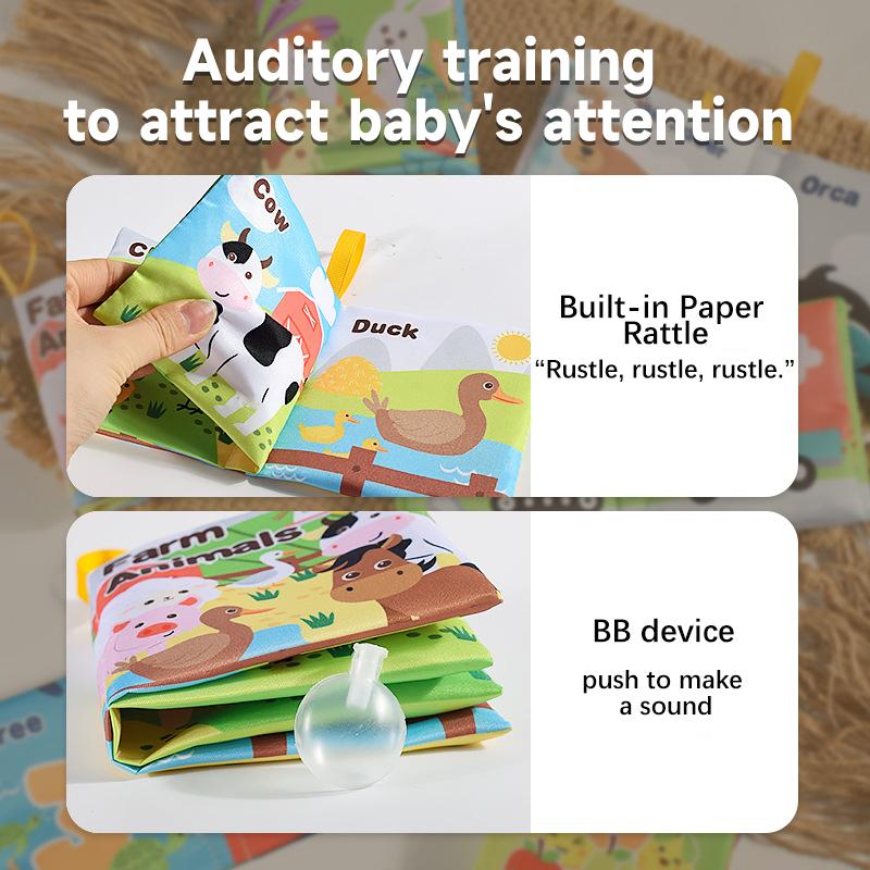 High-Quality Baby High-Quality Soft High-Quality Cloth High-Quality Book High-Quality Enlightenment High-Quality Early High-Quality Educational Play