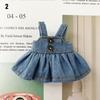 Doll Trousers 1/11 1/12 Dolls Casual Dress Fashion Overalls Clothes Clothes Accessories Doll Shirt