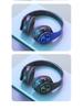 B39 Over-Ear Bluetooth Headphones: Cool Light Effects, Card Slot, Excellent Sound Quality for Male and Female Students