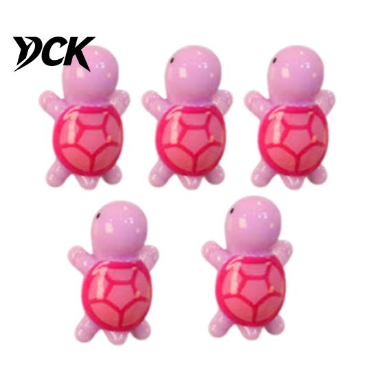 Room Aesthetic Accessories 5Pcs Mini Resin Turtle Refrigerator Magnet, Colorful Tortoise Fridge Decor Home Office Kitchen Locker Decorative