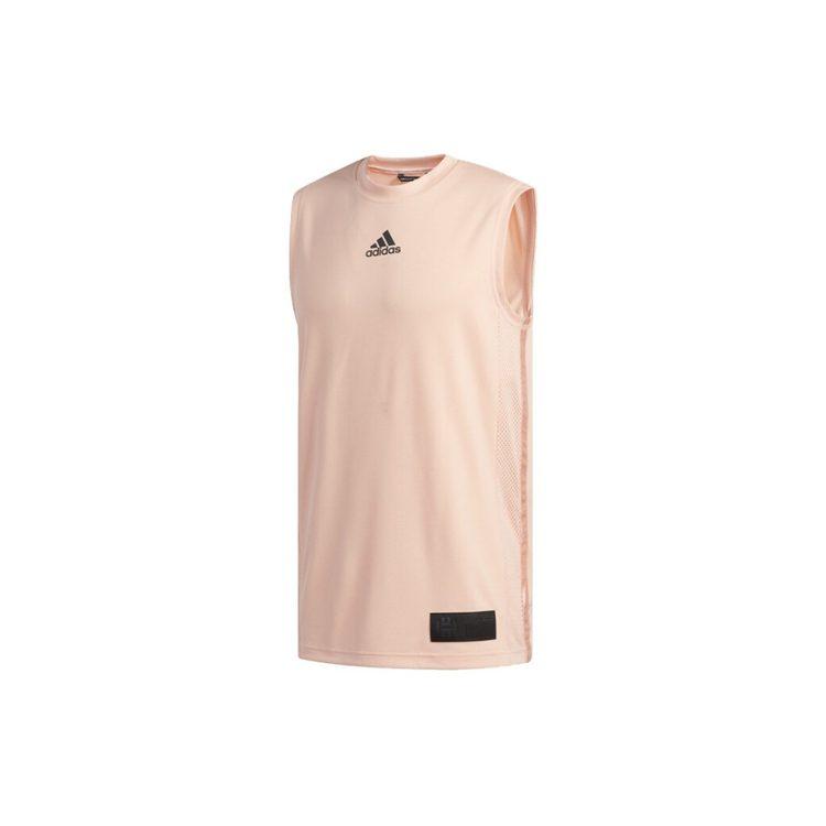 Adidas Basketball Jerseys Men's Light Pink Moderate Straight Fit ED5031