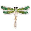 Эмаль Стрекоза Брошь Воротник Свадебная Брошь Булавка Женские Ювелирные Изделия Подарок