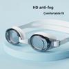 Universal Waterproof Anti-Fog Swim Goggles - Adjustable Small Frame for Adults 