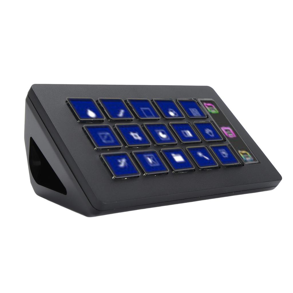 15 клавиш Визуальная клавиатура Макро Клавиатура для Stream Deck Управление одной клавишей ЖК-Клавиатура для пользователя