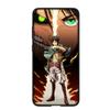Чехол для телефона Samsung Galaxy S25 S24 S23 iPhone 16 15 Xiaomi Redmi Note 14 13 12 16E X 11 Pro OPPO Moto Huawei Levi Attack On Titan Eren Jaeger Cover