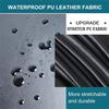 1 шт. водонепроницаемый чехол для стула, однотонный чехол из искусственной кожи для обеденного сиденья, чехол для кухонного стула с защитой от грязи для дома, банкета, офиса