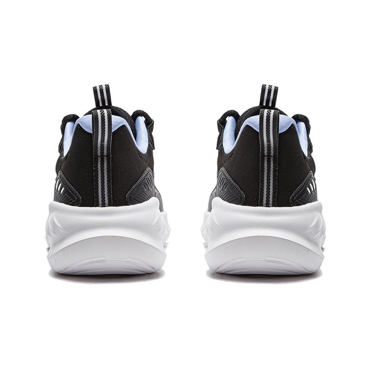 Li-Ning Кроссовки для бега Easy Flex Soft Rebound с дышащей амортизацией и нескользящей подошвой, женские, черные ARST074-4