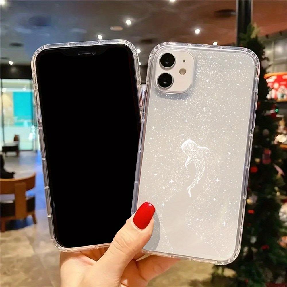 Звездное небо Кит Арт Эстетика Прозрачный Летний Чехол для Телефона Для iPhone 17 16 Pro Max 15 14 13 12 11 XS X XR 7 8 Plus SE2 Чехол