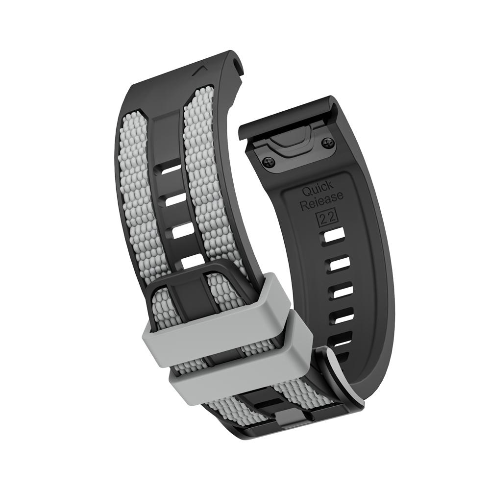 Силиконовый ремешок для часов 22/26 мм для Garmin Fenix 8 Pro 8 E 7X 6 5X Plus 5/Instinct 2X/Forerunner 970 965 955/Tactix 8 7