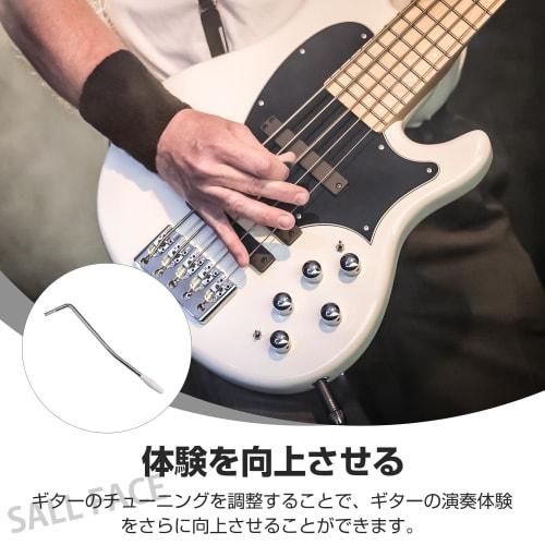 Set of 2 5mm Screw-On Tremolo Arms for Stratocaster Electric Guitars, Metal, Single Swing, Guitar Crank Handle, Electric Guitar Tremolo Arm Bar, Guita