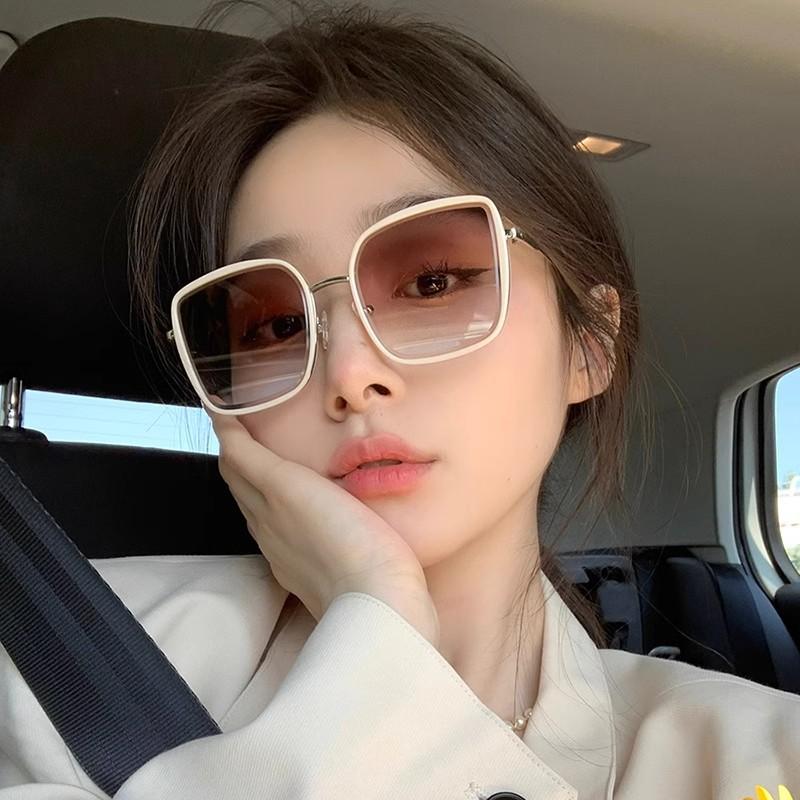 Роскошные квадратные солнцезащитные очки Мужские Женские Унисекс Брендовые Дизайнерские Градиентные Оверсайз Солнцезащитные очки Популярные для активного отдыха, путешествий, вождения