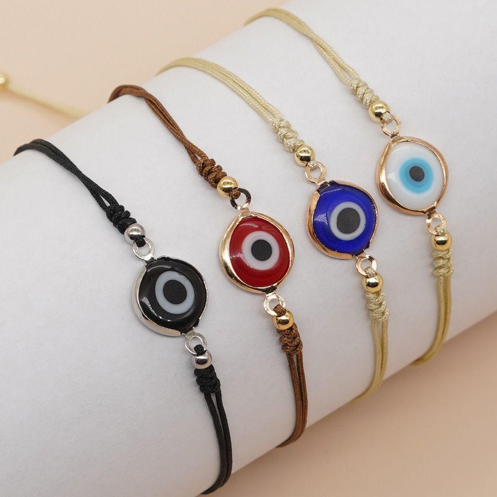Струна Lucky Red Rope Pulseras Fortune Bracelet Vintage Demon Eye Bracelet Friendship