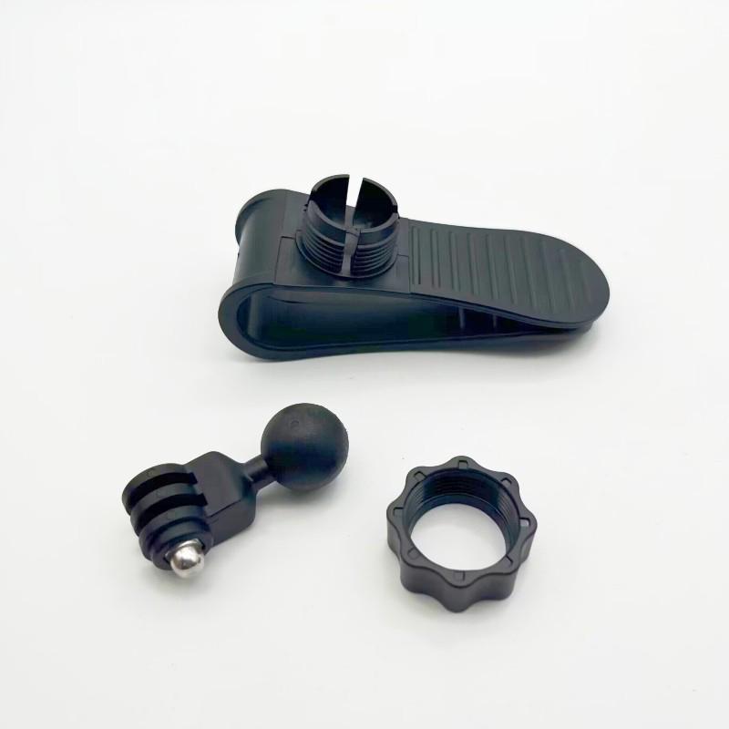 Car Sun Visor Camera Mount With Phone Clip For Cell Phone For Hero 12 11 10 9 8 For X3 One X2 Accessories