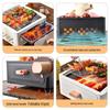 Portable Outdoor Charcoal Grill & Tea Stove Set