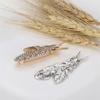 Temperament Elegant Full  Hollow Feather Brooches For Women Men Brooch Suit Lapel Pin Jewelry Accessories Gift