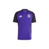 Fitted Round Neck Short Sleeve Soccer Jersey Men Tops Purple IP8245