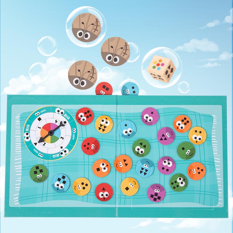 Детские развивающие игрушки настольные игры Мастер насекомых Сопоставление цветов Родитель-ребенок Внимательность Форма Число Упражнение Интерактивная игрушка