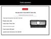 GT Silver Edition Front Grille Replacement for 1990-2018 Mercedes-Benz G-Class W463