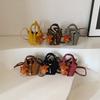 Fashionable Brown Pu Tote Bag For Girls With Stylish Basket Design And Durable Material