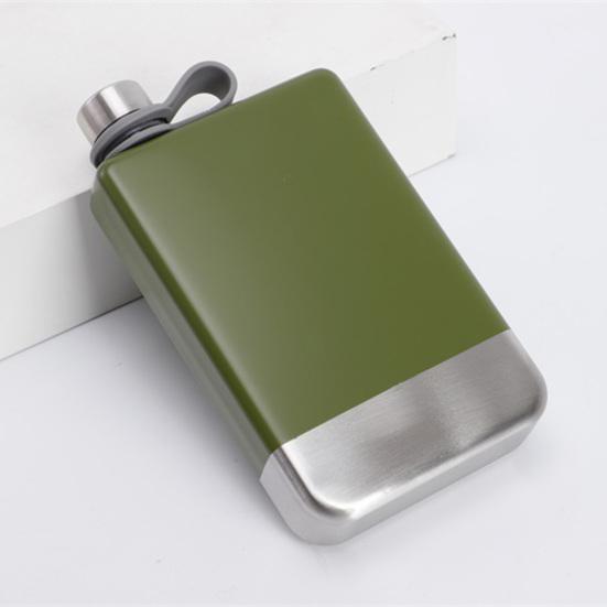 Герметичная фляжка на 9 унций с завинчивающейся крышкой, тур из нержавеющей стали 304