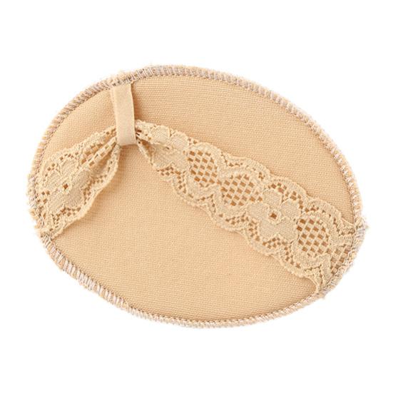 1 пара кружевных невидимых противоскользящих подушечек для обуви на высоком каблуке в передней части стопы на половину ярда