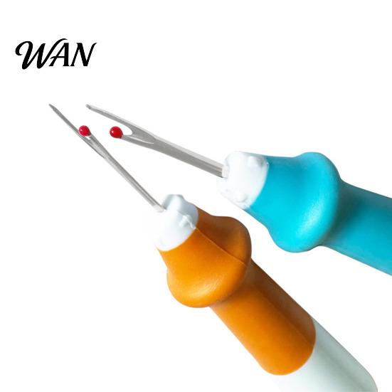Hand Sewing Essentials Ergonomic Silicone Handle Seam Remover, Thread Cutter for Embroidery Crafting, Stitch Removal Tool with Clear Protective Cover