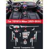 Anti-scratch Car Interior Center Console Media Dashboard Navigation TPU Protector Film For TOYOTA HILUX -2025 Sticker