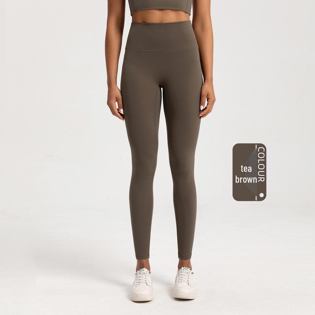 Женские леггинсы для йоги с высокой талией и плюшевой подкладкой - Теплые, с эффектом подтяжки бедер, плотные, эластичные леггинсы для фитнеса осенью/зимой