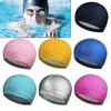Sports High Elastic Adults/kids Swimming Caps PU Fabric Protect Ears Swim Pool Hat