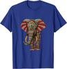 Хна Стильная Художественная Save The Elephants Дикая природа Футболка Унисекс Футболка