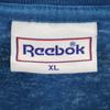 Reebok 90-е Сделано в США Старая футболка с коротким рукавом XL Синяя Мужская Б/У