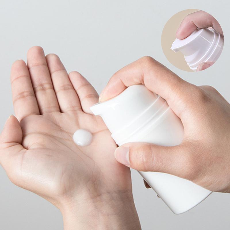 15/30/50Ml Empty Airless Pump Bottles Mini Lotion Vacuum Cosmetic Containers Women Make Up Travel Emulsion Bottle