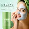 Solid Green Tea Cleaning Facial Mask, Deep Clean Pores, Not Tight, Portable Moisturizing Oil Control Skin Care Good