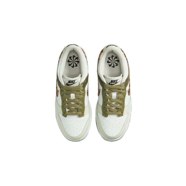 (GS) Nike Dunk Low 'Оливковый Леопард' Детские DX9282-100