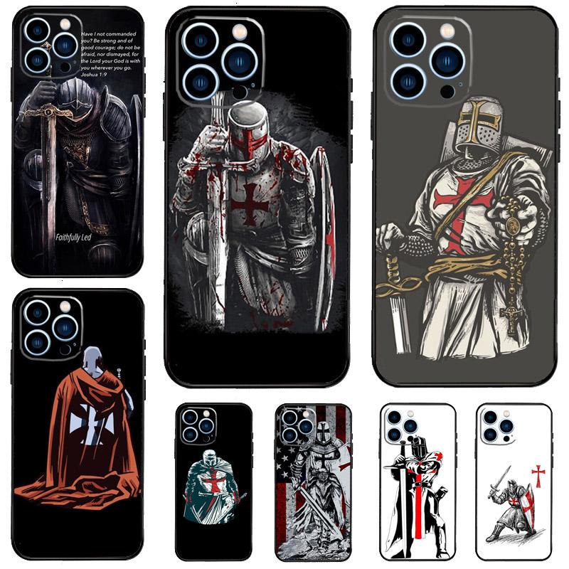 Christian Templar Knights Case For Samsung Galaxy A32 A52 A12 A16 A26 A36 A56 A15 A35 A55 A34 A54 A13 A33 A53 A17 A06