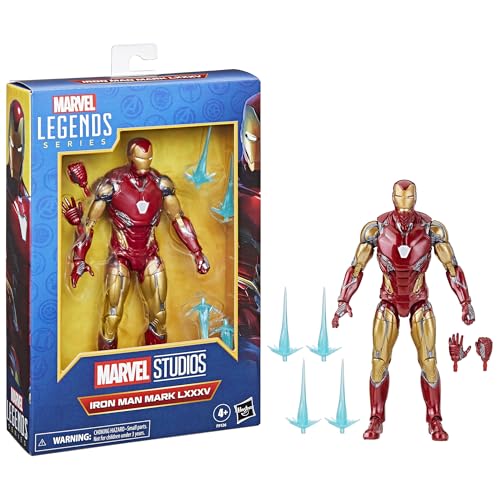 Hasbro Marvel Legends Series Железный Человек Марк LXXXV, Коллекционный 6-дюймовый (15см) Фигурка из Мстителей: Эндшпиль, F9126, Аутентичный
