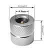 Screw Type Valve Canister Connector Cartridge Gas Nozzle Outdoor Camping Butane Stove Gas Refill Adapter Converter
