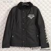 Eagle Emblem Deck Jacket Embroidery Military Black XL [Banson] N-1 NVJK-2210