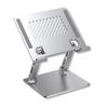 PreQuoro Desktop Laptop Tabletop Tablet Stand with Adjustable and Silver Stand, Lightweight, Angle, Non-Slip, Typing,