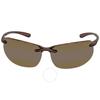 Maui Jim Banyans Hcl Bronze Rectangular Unisex Sunglasses H412 10 70