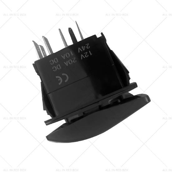 Rocker Switch Compatible With Cummins Onan Generator 308-1062 5 Pin Off-ON Remote Start Switch with Indicator Light